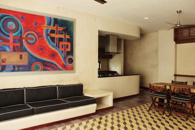 Two bedroom penthouse in the jungle art of Tulum.