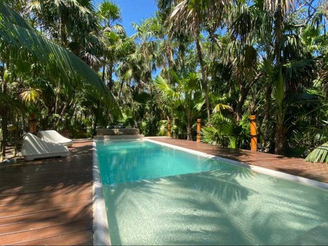 Luxurious home facing the sea at Sian kaan