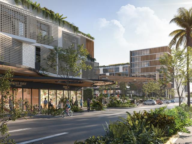 Commercial premises in new development