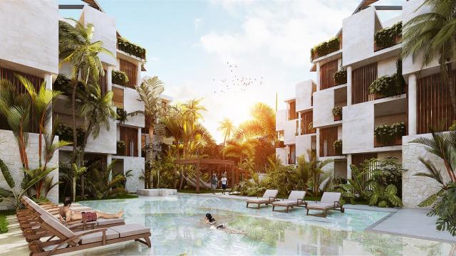 Studio for sale in new development in Playa del Carmen