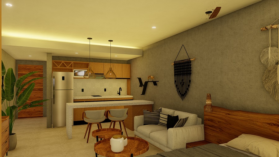 Studio with excellent amenities in Region 15