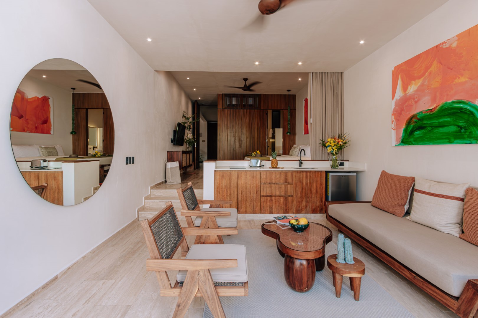 Great studio with an ample garden