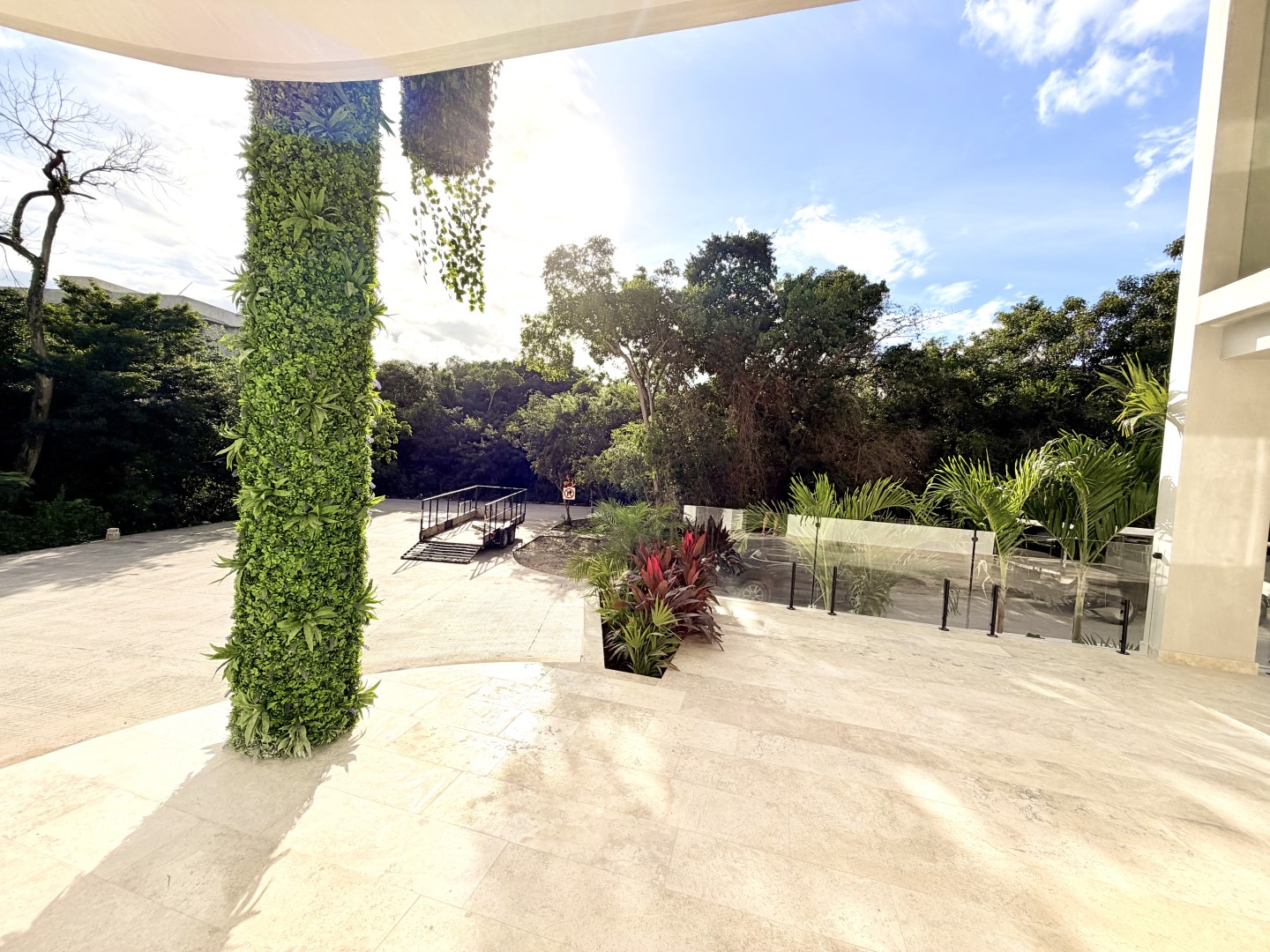 Cozy studio inside Aldea Zama.