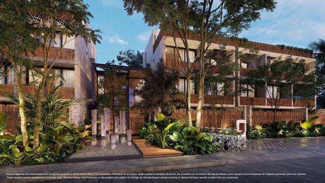 Ample studio close to Tulum downtown.