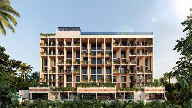 Luxury one bedroom condo in Cancún.