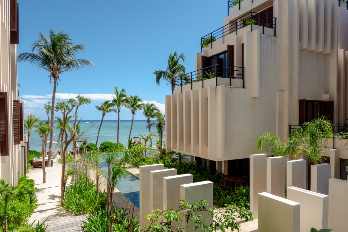 2 bedroom penthouse with private pool.