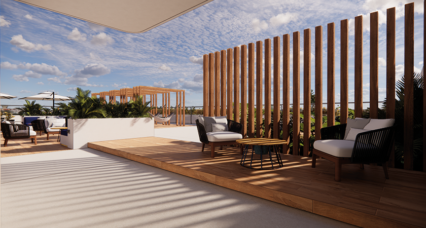 Modern 1-Bedroom Condo in Canc&uacute;n