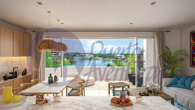New 2 bedroom penthouse in Puerto Aventuras