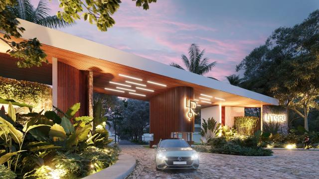 Spectacular lot in gated community 5 minutes from the sea