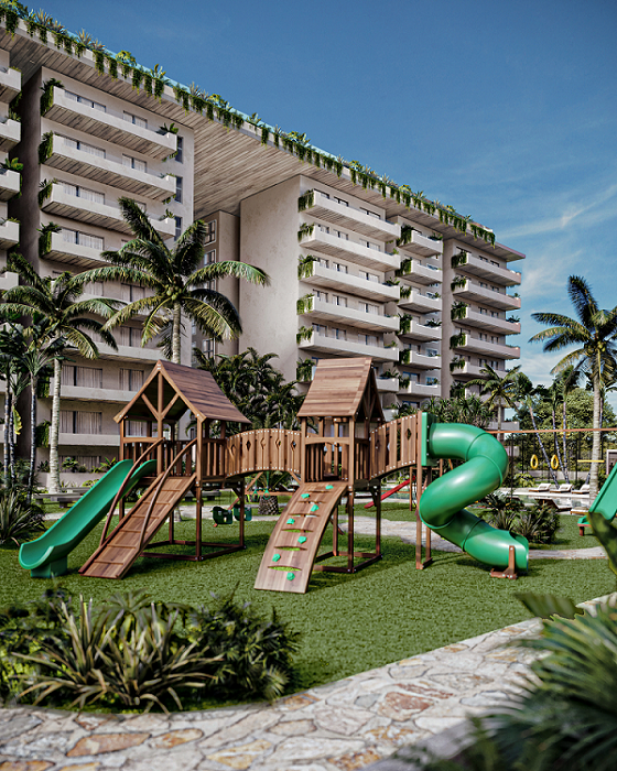 Modern Three Bedroom condo in Cancún
