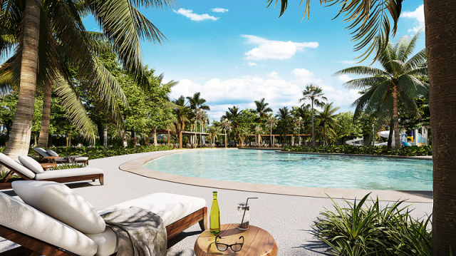 Exceptional residential lot with amenities near the sea