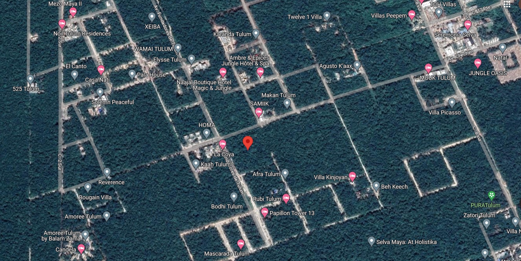 Residential lot close to the astonishing beaches.