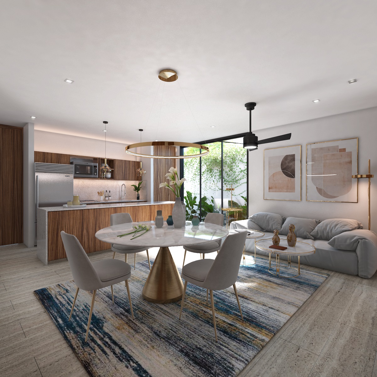 Charming 2-bedroom condominium in Yucatán