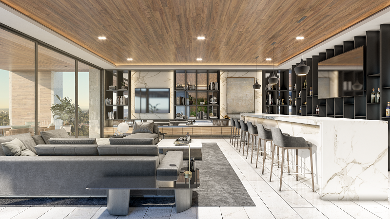 Spacious and modern two-bedroom condo