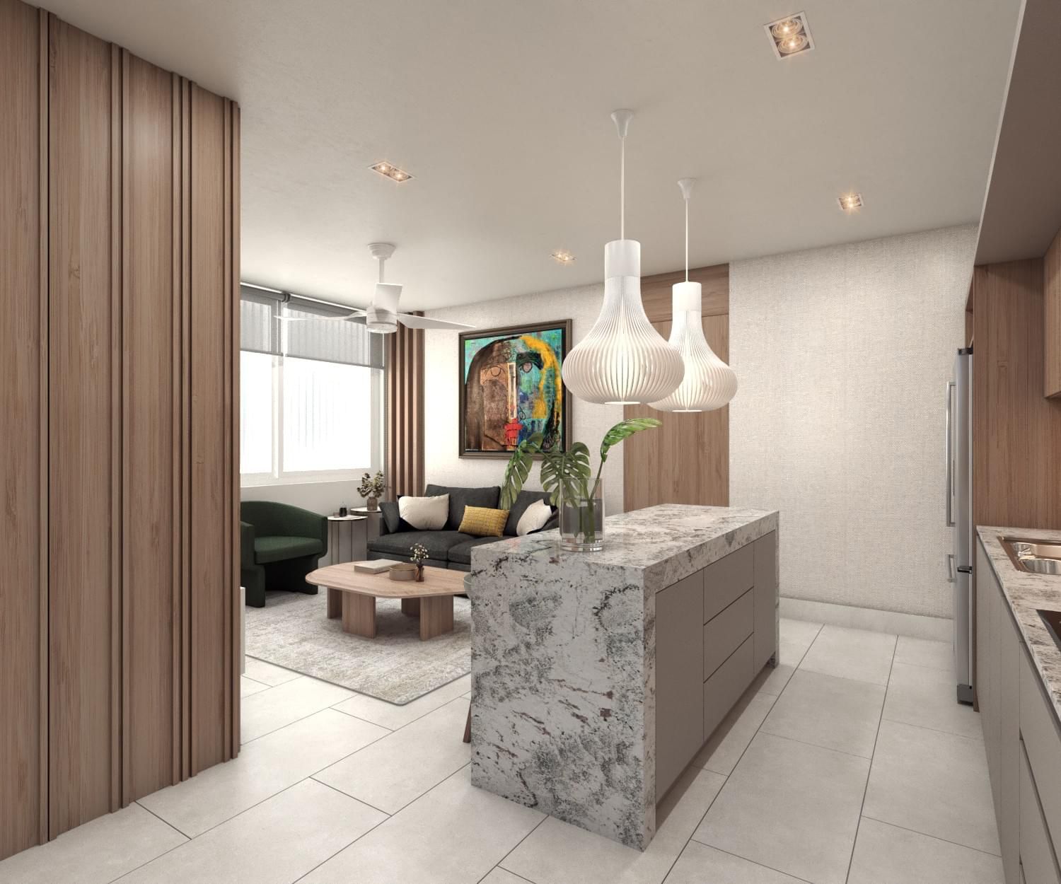 Two-bedroom condo for sale in the north of M&eacute;rida