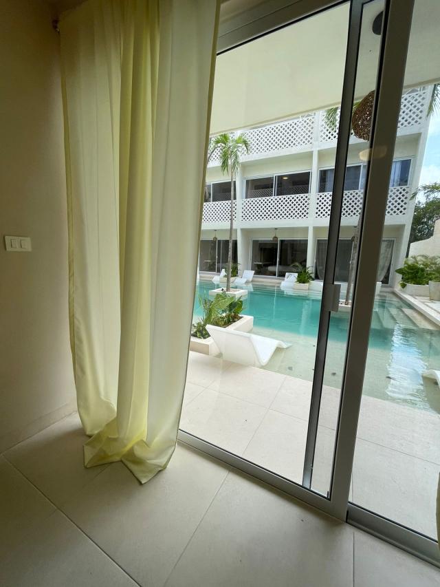 Exclusive studio with swim up pool.