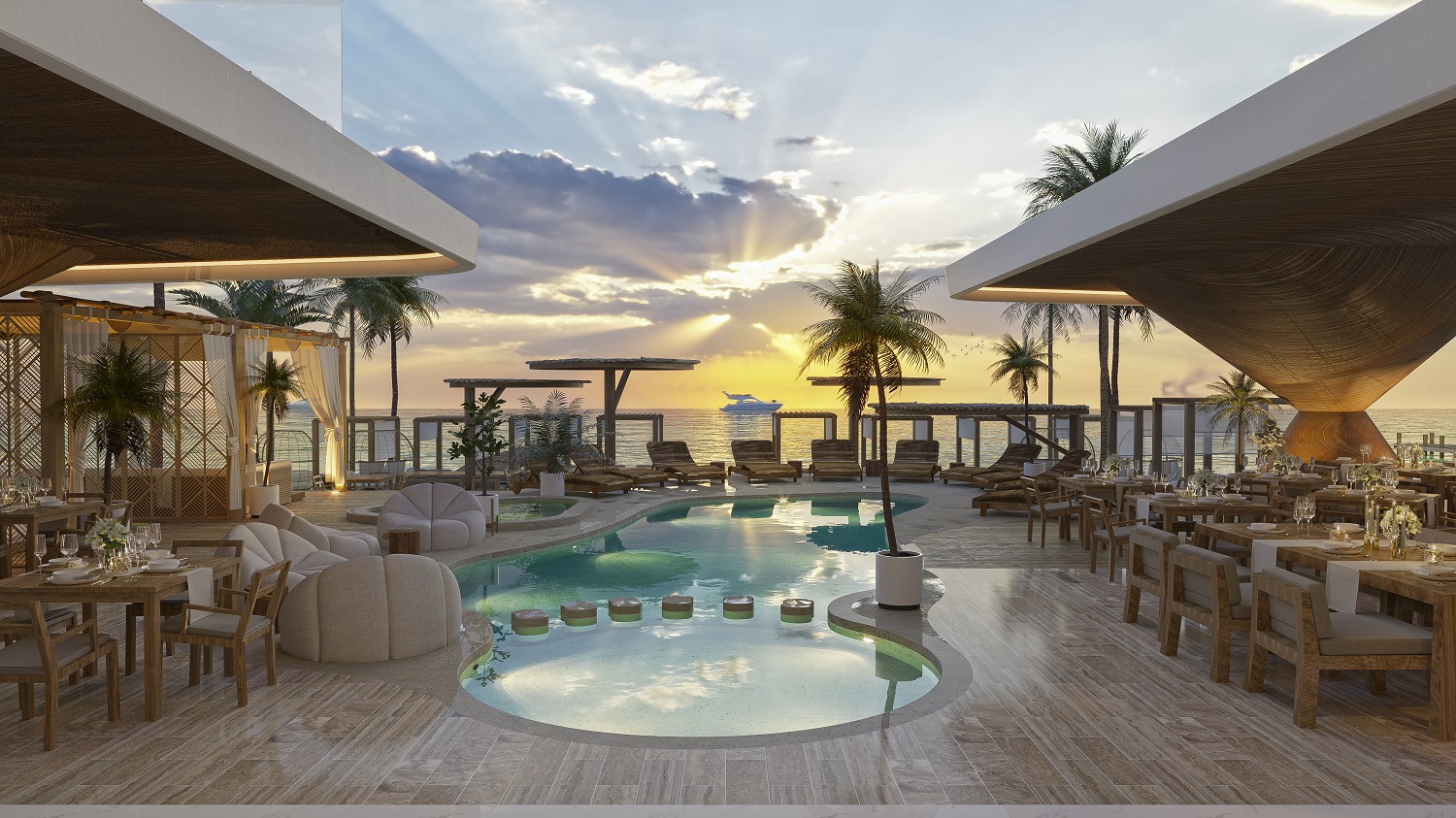 37461 Exclusive three-bedroom beachfront condo in  - Condo