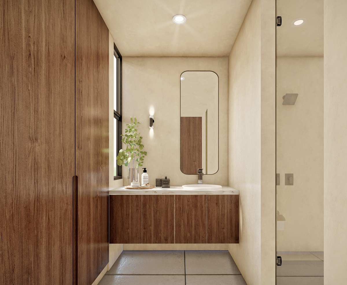Beautiful three-bedroom house with a private pool