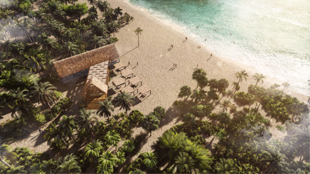 Exclusive beachfront lot in Celest&uacute;n with Beach Club