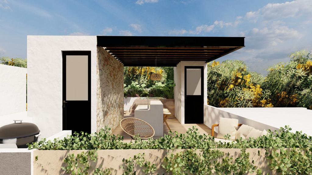 Elegant two-bedroom Townhouse in Yucatán