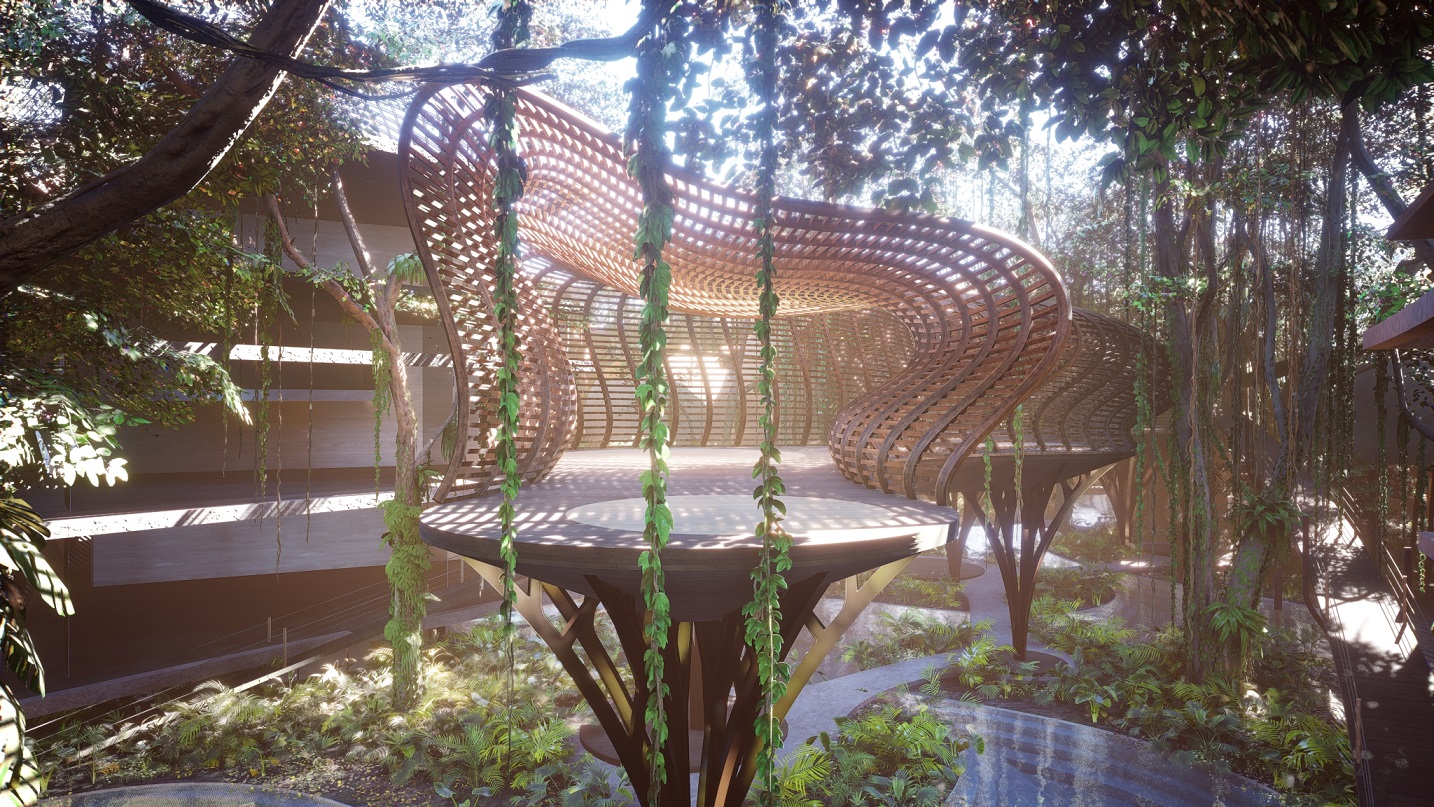 2 bedroom penthouse in magic development.