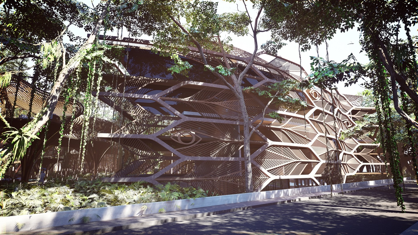 2 bedroom penthouse in magic development.