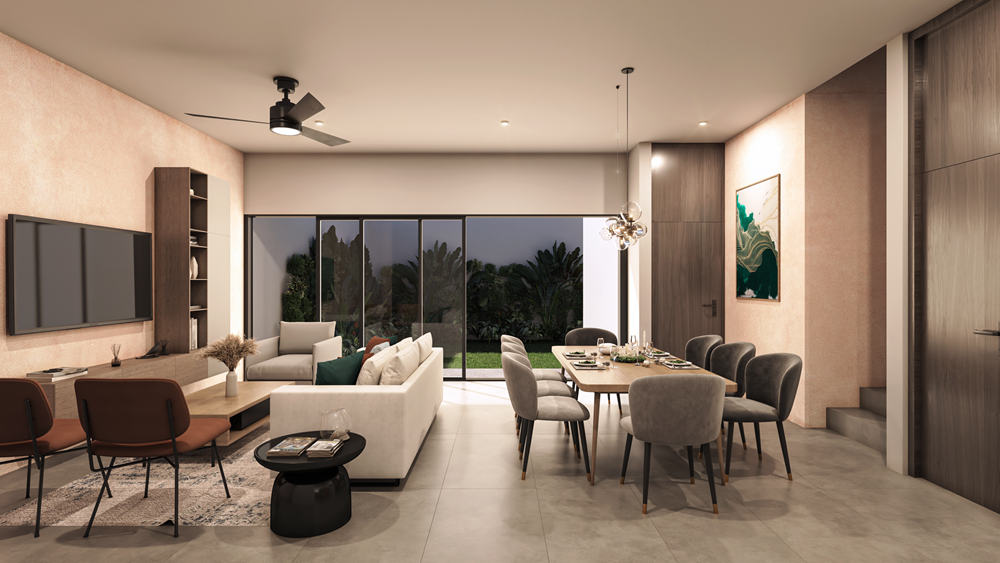 House with 3 bedrooms and an excellent design in Yucatan