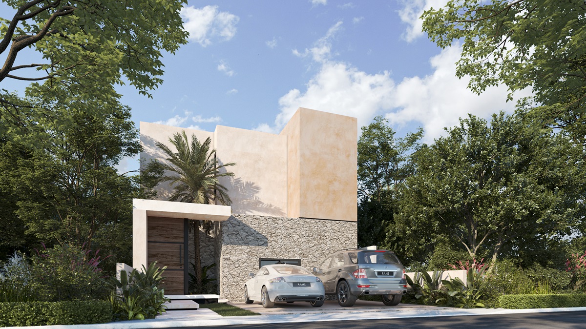 House with 3 bedrooms and an excellent design in Yucatan