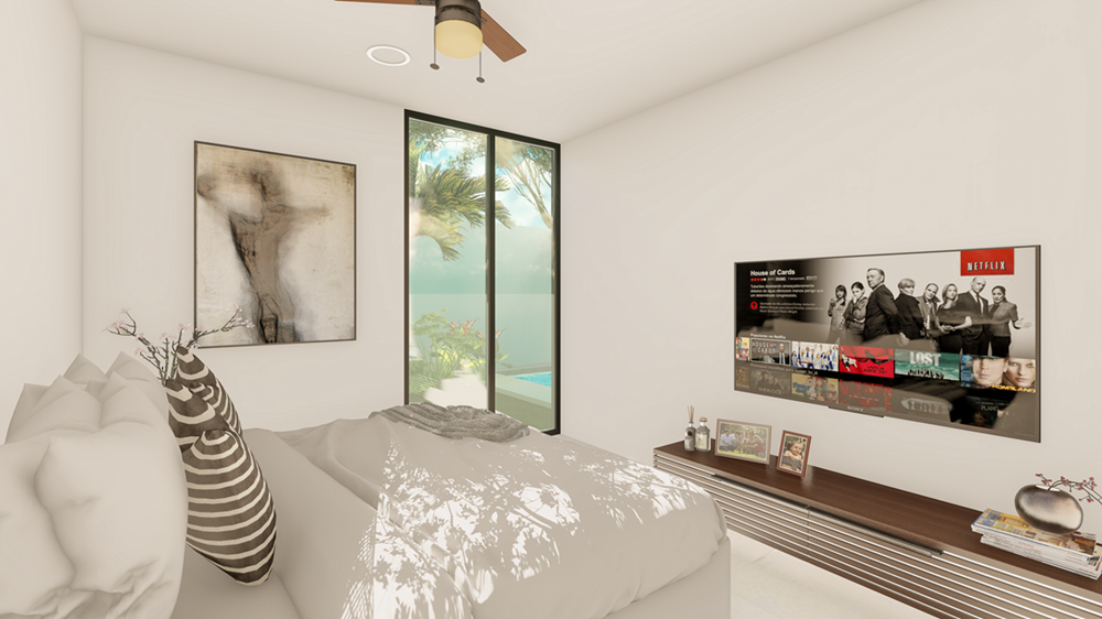 Dream residence with three bedrooms in Mérida