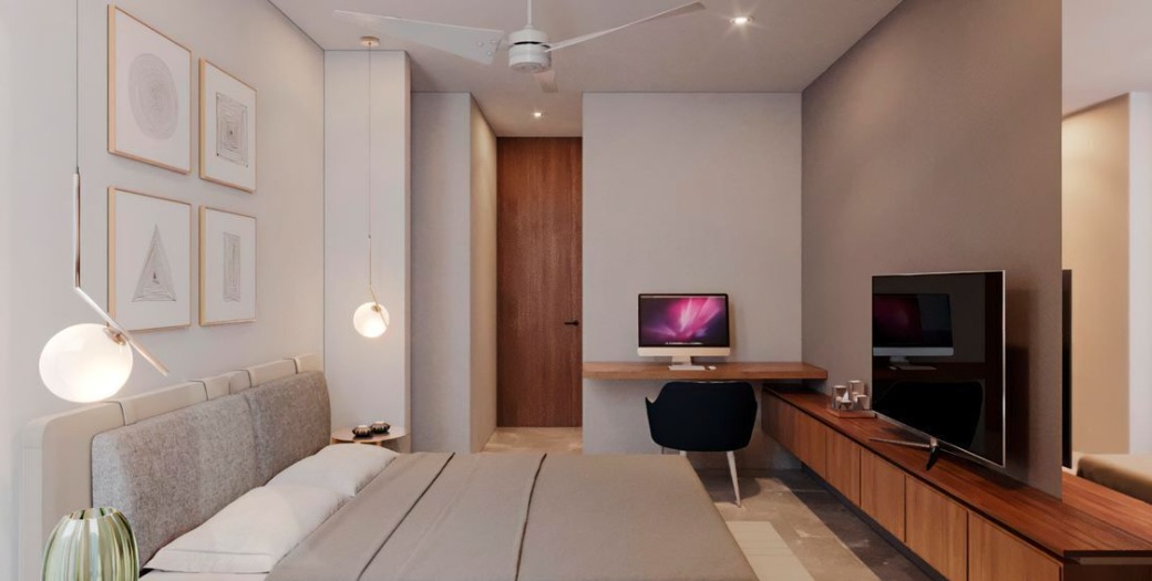 Avant-garde one-bedroom Penthouse in North Mérida