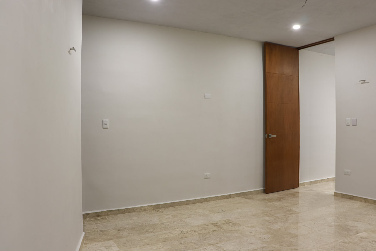 Modern two-bedroom house with spacious areas