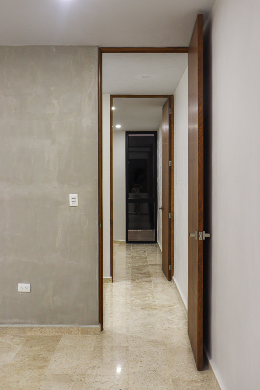 Modern two-bedroom house with spacious areas