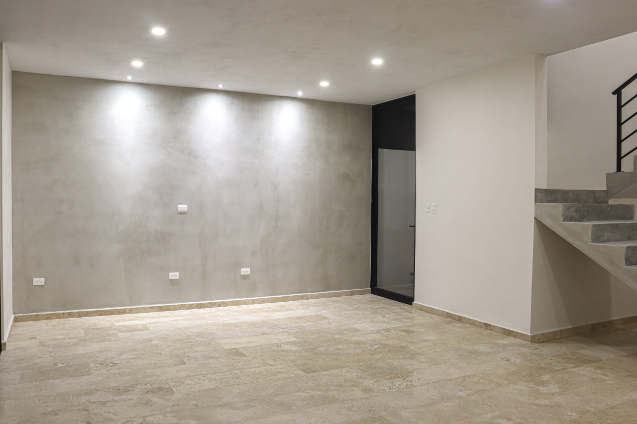 Modern two-bedroom house with spacious areas