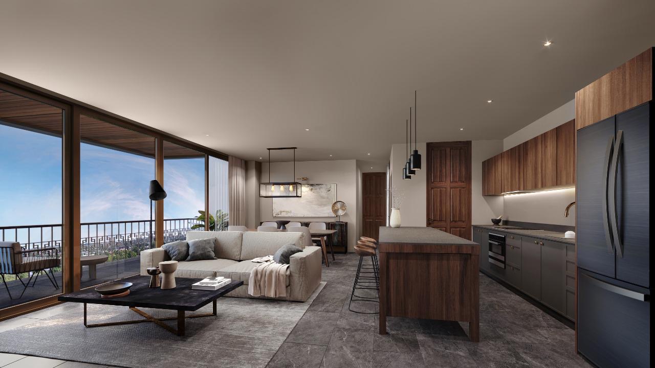 Stylish two-bedroom condo in Mérida