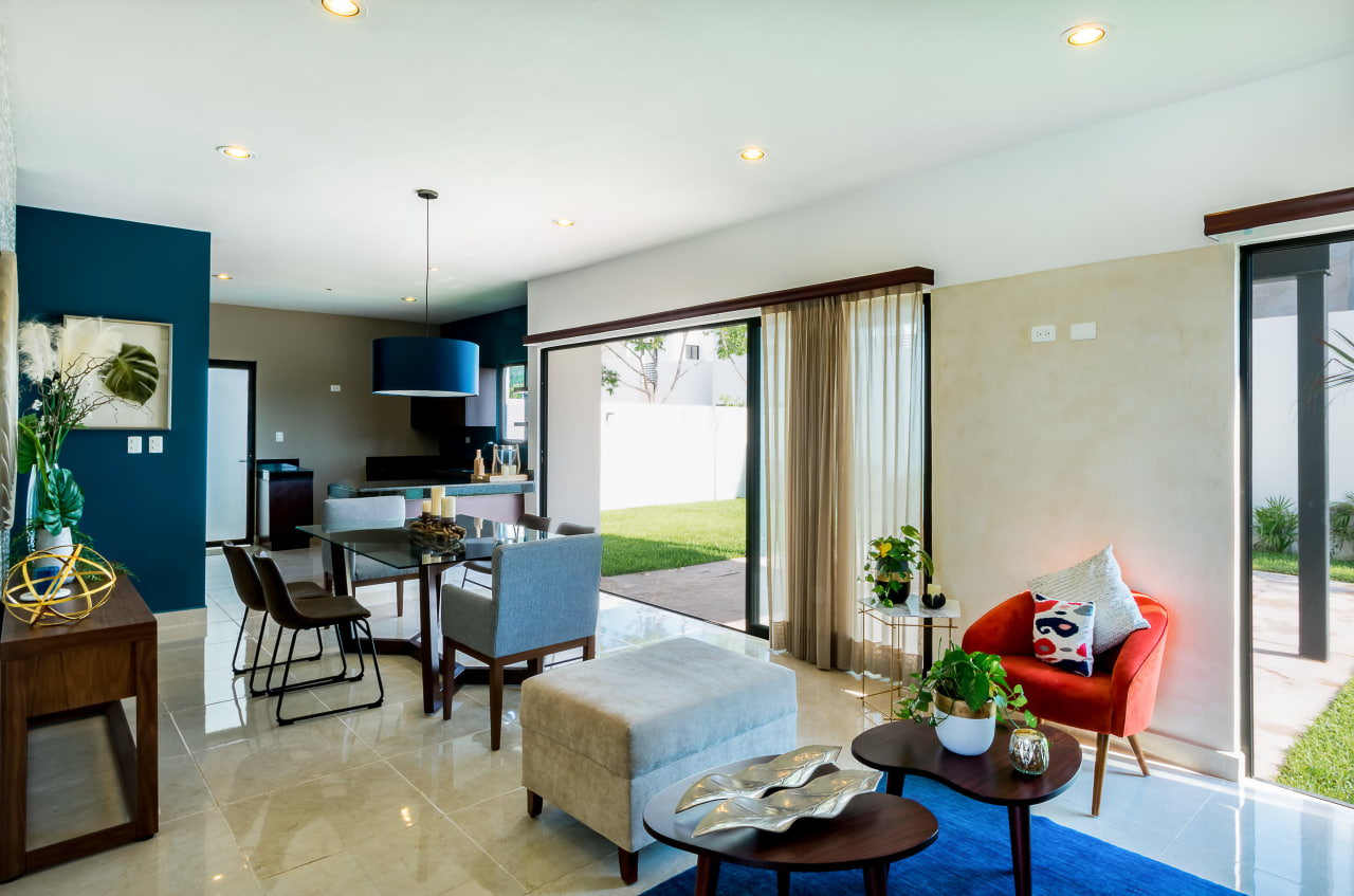 Beautiful two-story house with three bedrooms in Mérida