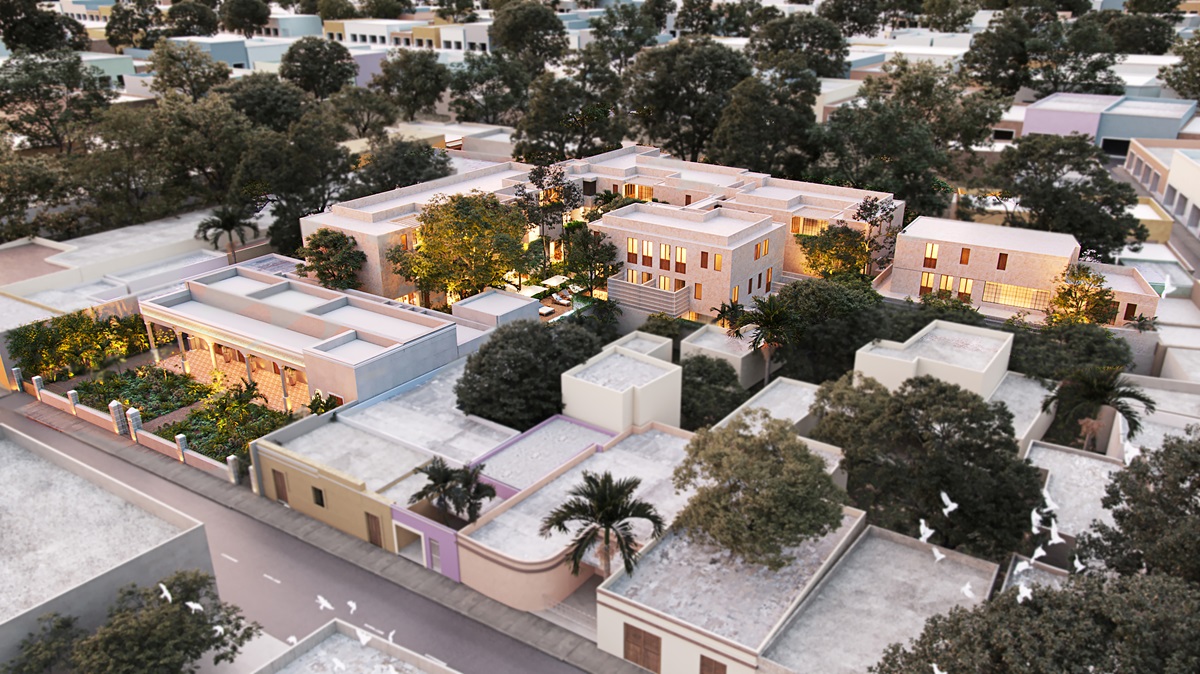 Three-bedroom villa within a colonial development