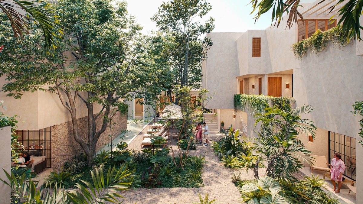 Three-bedroom villa within a colonial development