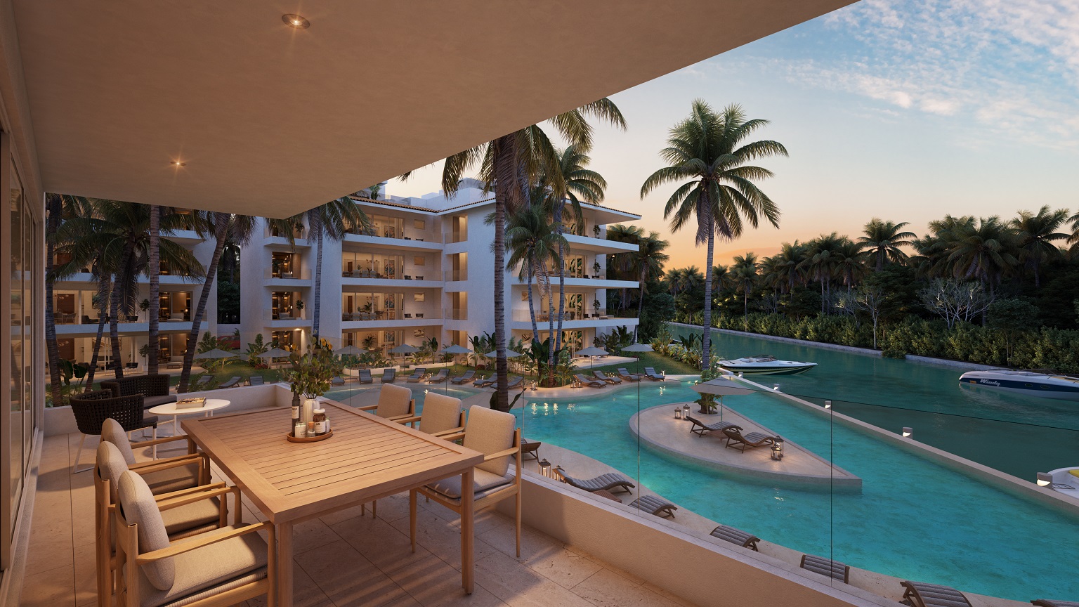 2-Bedroom Condo Marina-Front in Puerto Aventuras