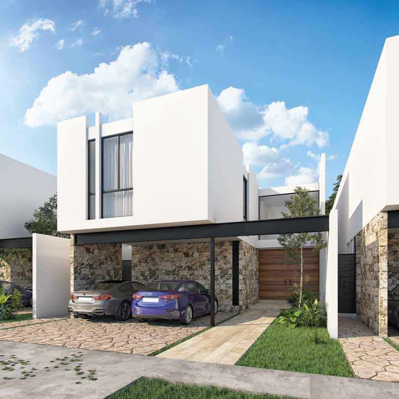 Three-bedroom house with a pool in Mérida