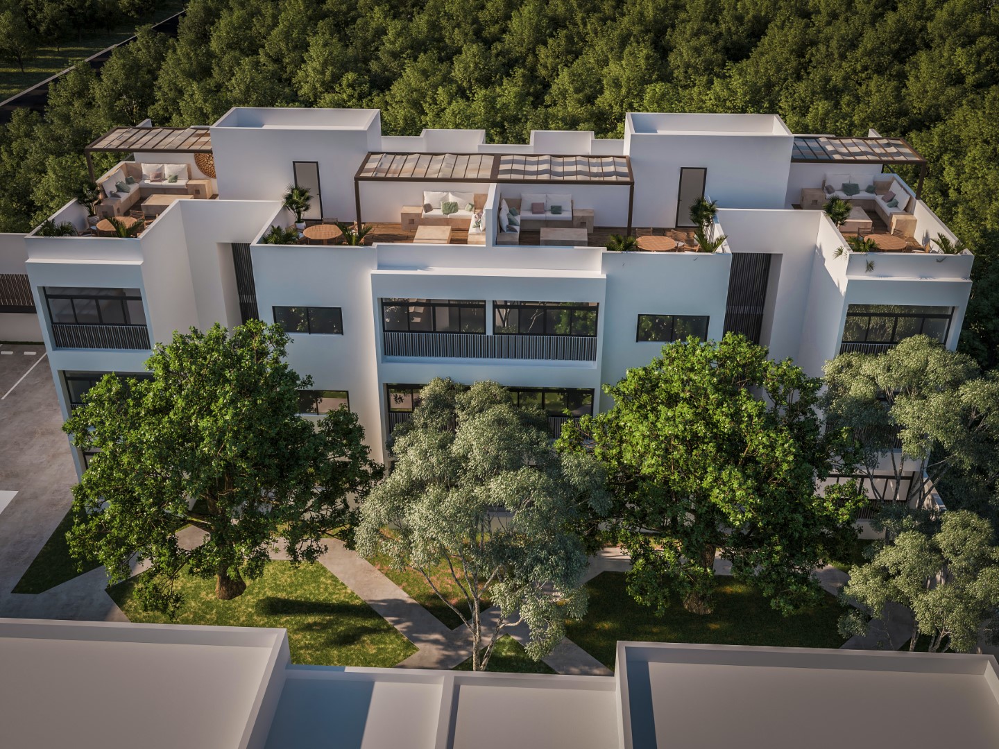 One-bedroom condo in a private community with amenities