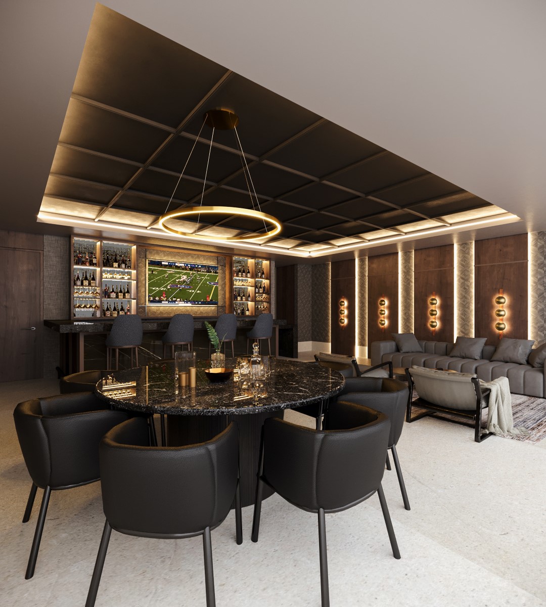 Three-bedroom condo in the Montebello neighborhood, Mérida