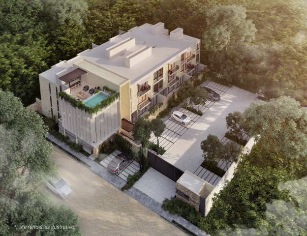 1-bedroom condo in a development just 3.2 km from the peripheral