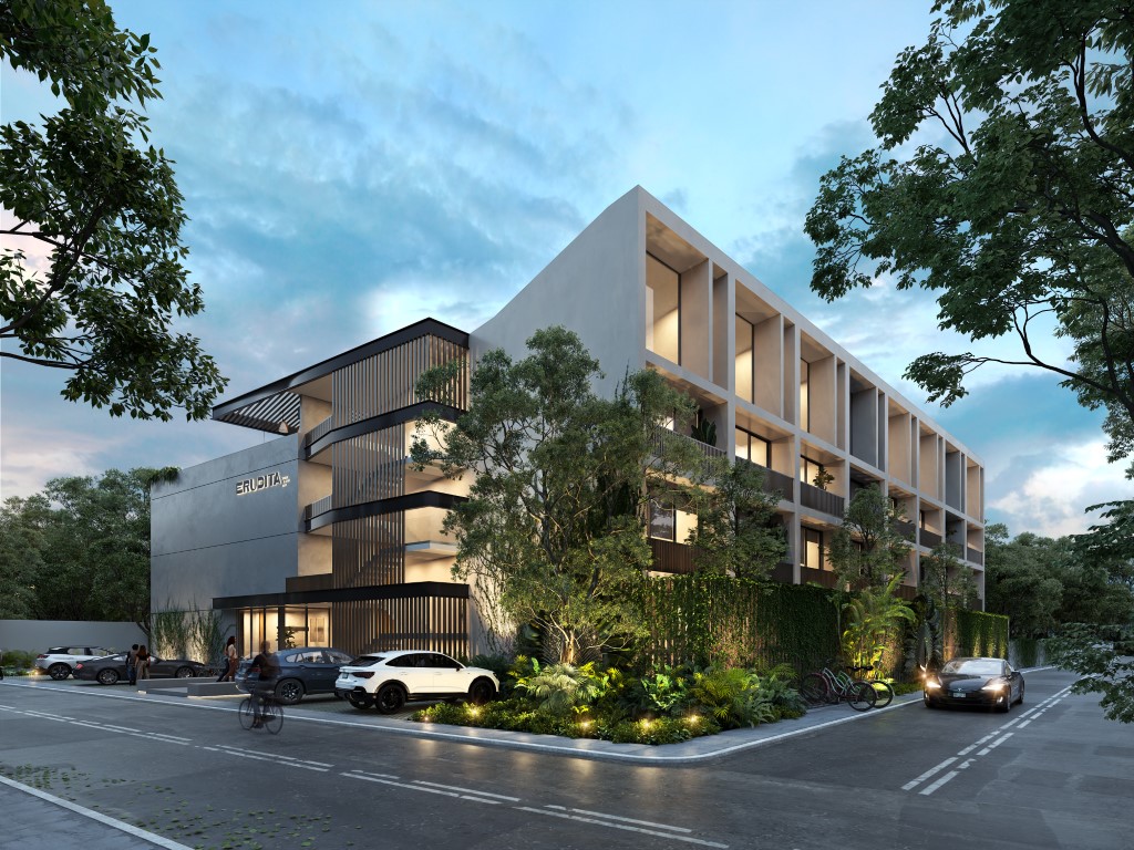 One-bedroom condo on two levels in Mérida