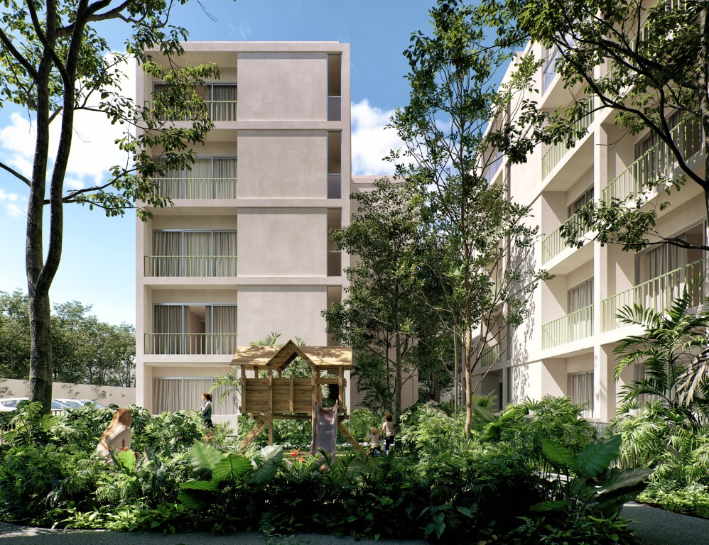 Beautiful two-bedroom condo in Mérida