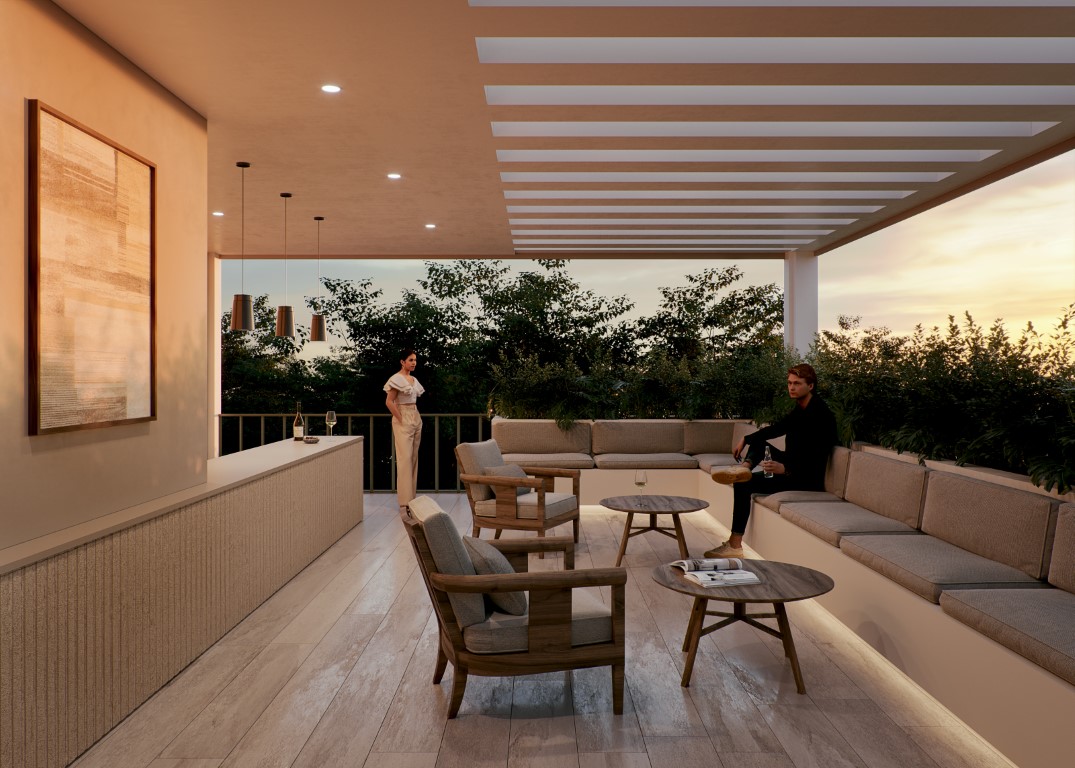 Beautiful two-bedroom condo in Mérida