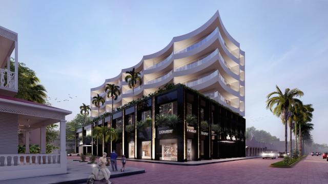 Oceanfront condo with two bedrooms and flex space