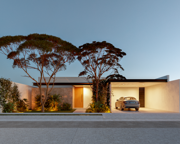 Exclusive house in residential development with 2 bedrooms