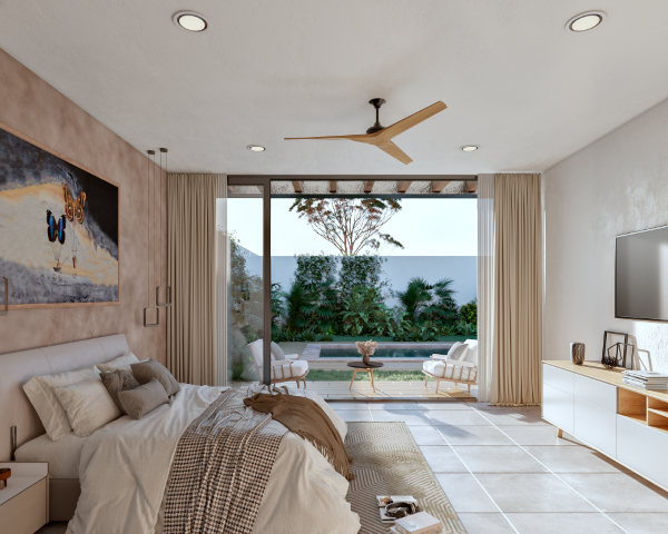 Exclusive house in residential development with 2 bedrooms