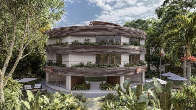 Exclusive one-bedroom condo in Cozumel