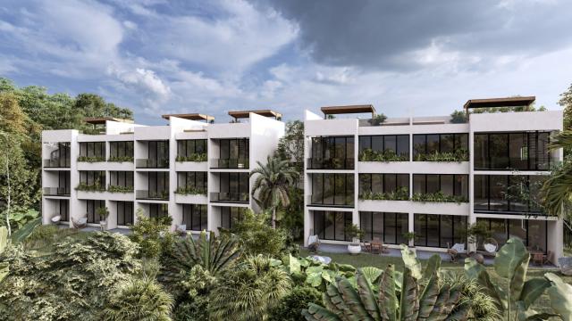 Three-bedroom condo in Cozumel